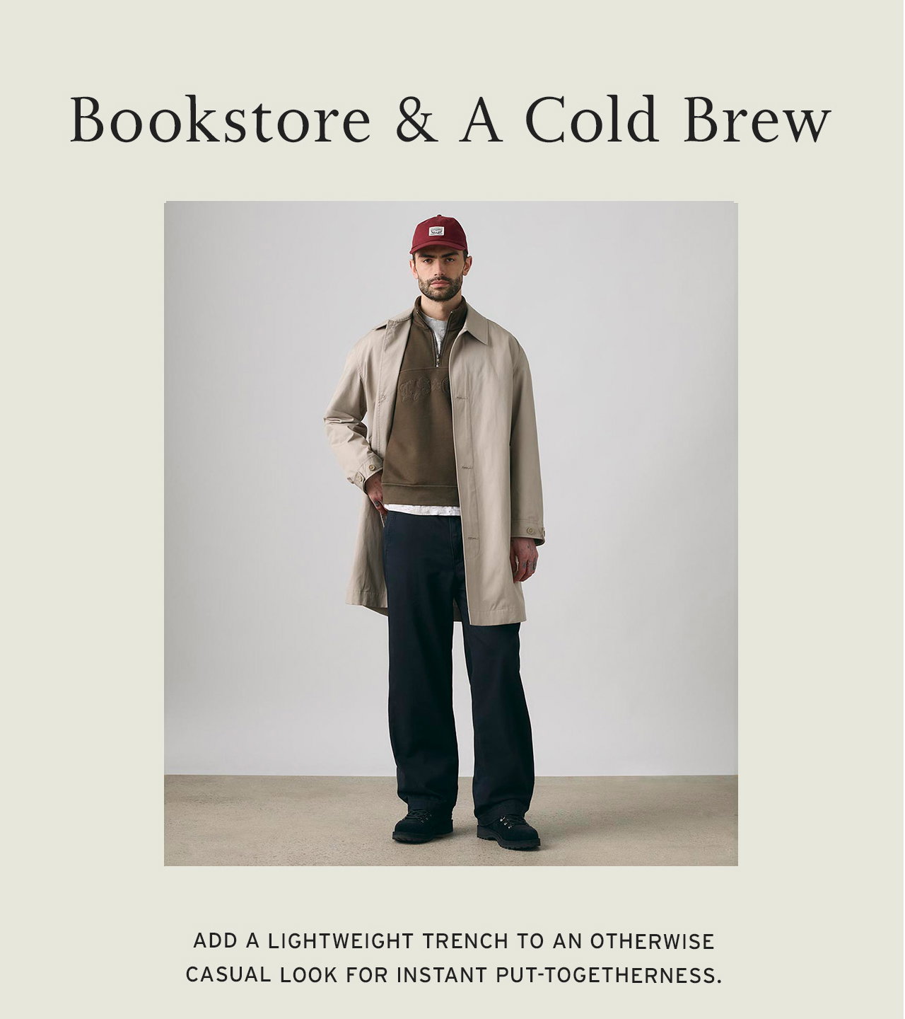 BOOKSTORE & A COLD BREW