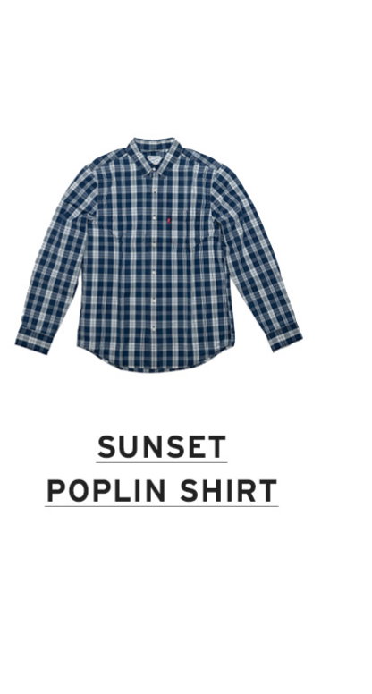 SUNSET POPLIN SHIRT