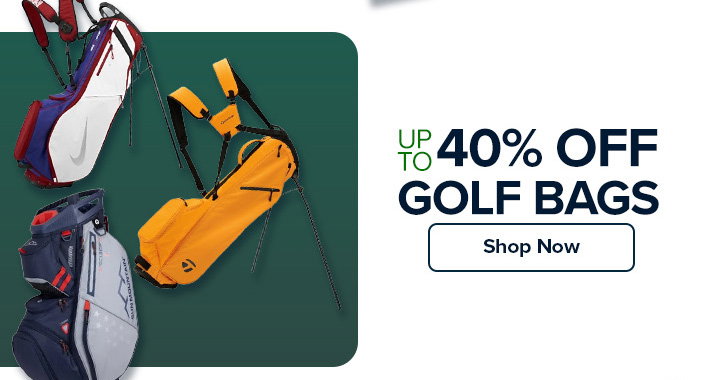 Up to 40% Off Golf Bags