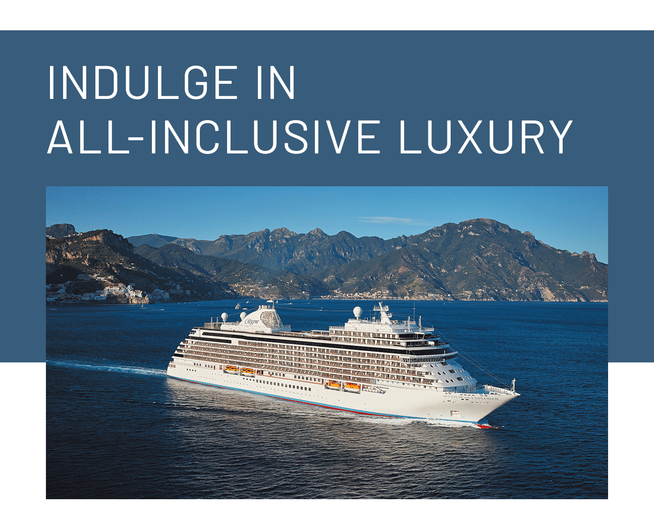 Indulge in all-inclusive luxury