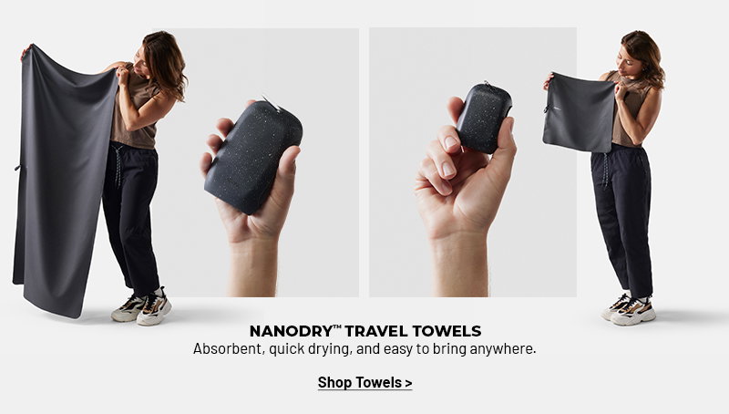 NanoDry Travel Towels