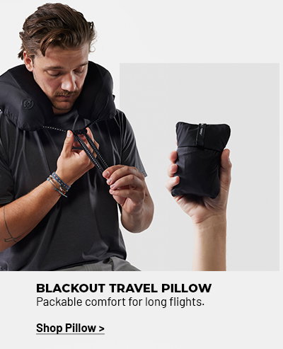 Blackout Travel Pillow