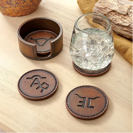 Western Brands Coaster Set