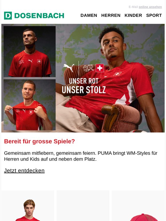 PUMA Fussballfieber für Gross und Klein