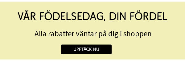 VÅR FÖDELSEDAG, DIN FÖRDEL