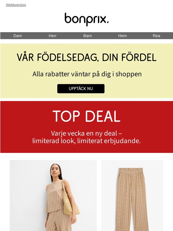 Vår TOP DEALS den här veckan