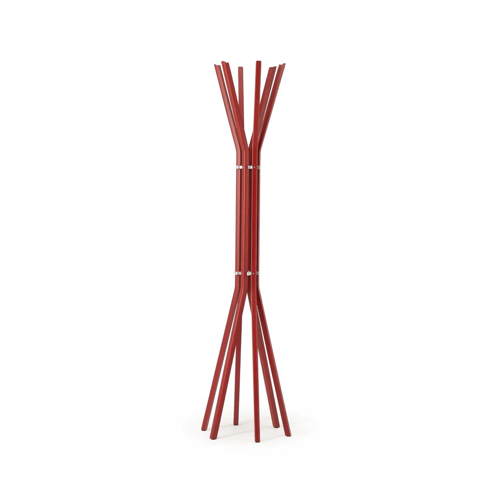 Image of Pirouette Coat Stand Red