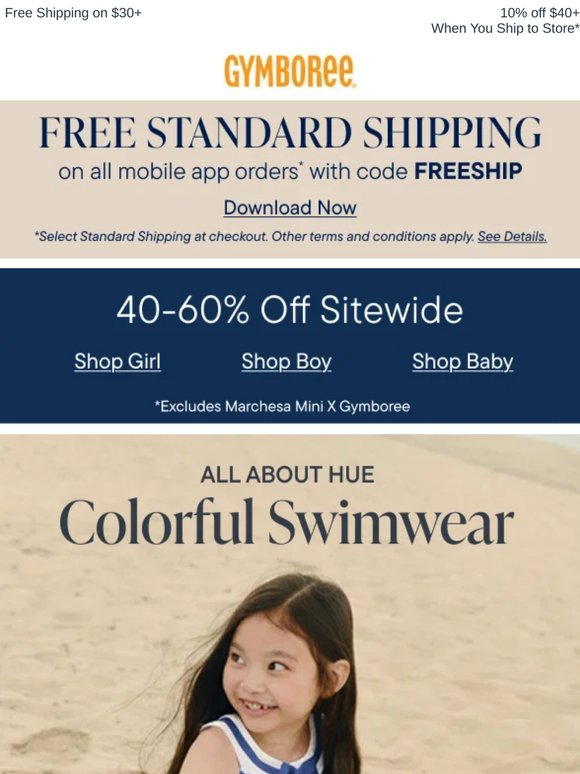 40-60% Off Swimwear + Must-Have Summer Styles