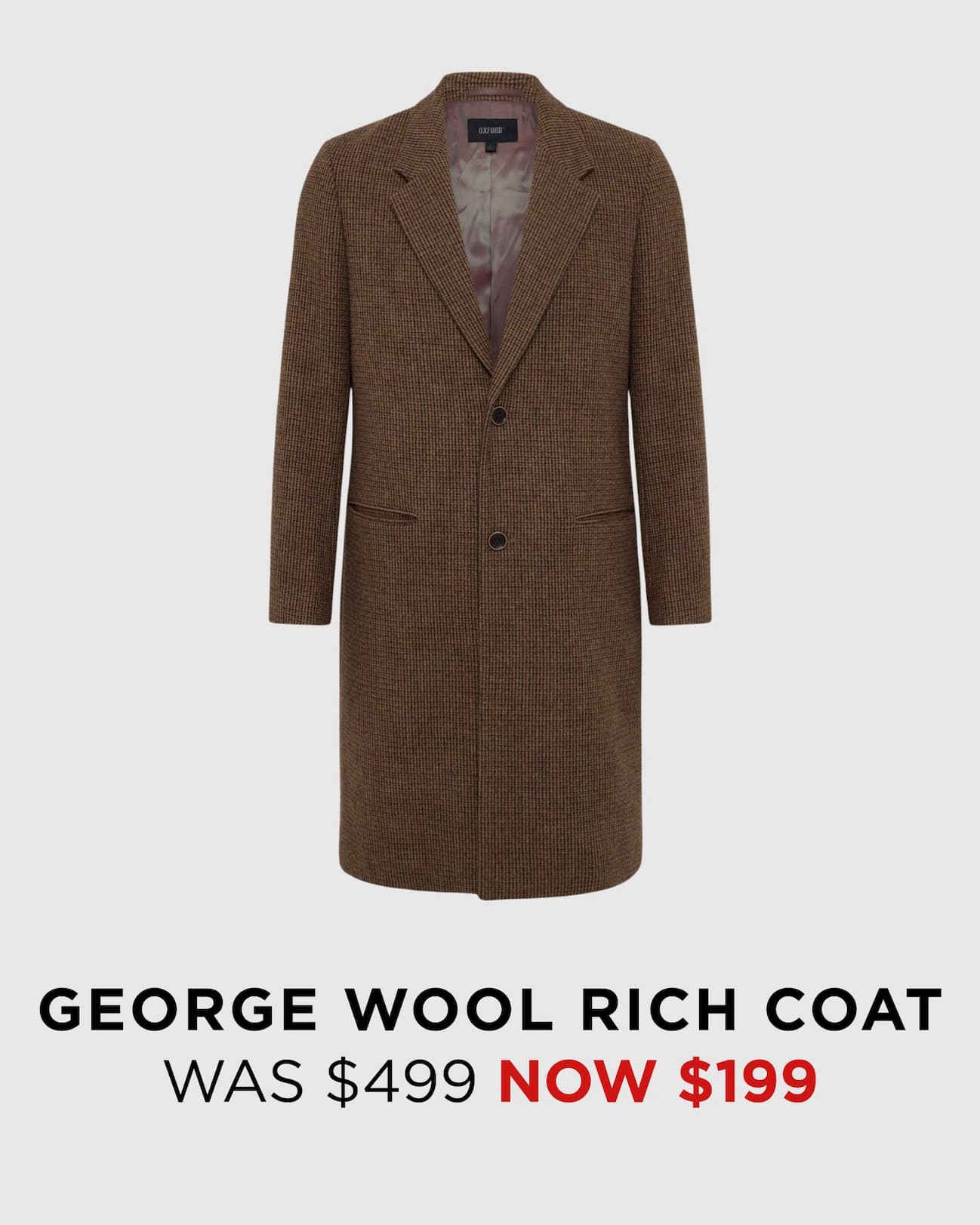 George Wool Rich Coat