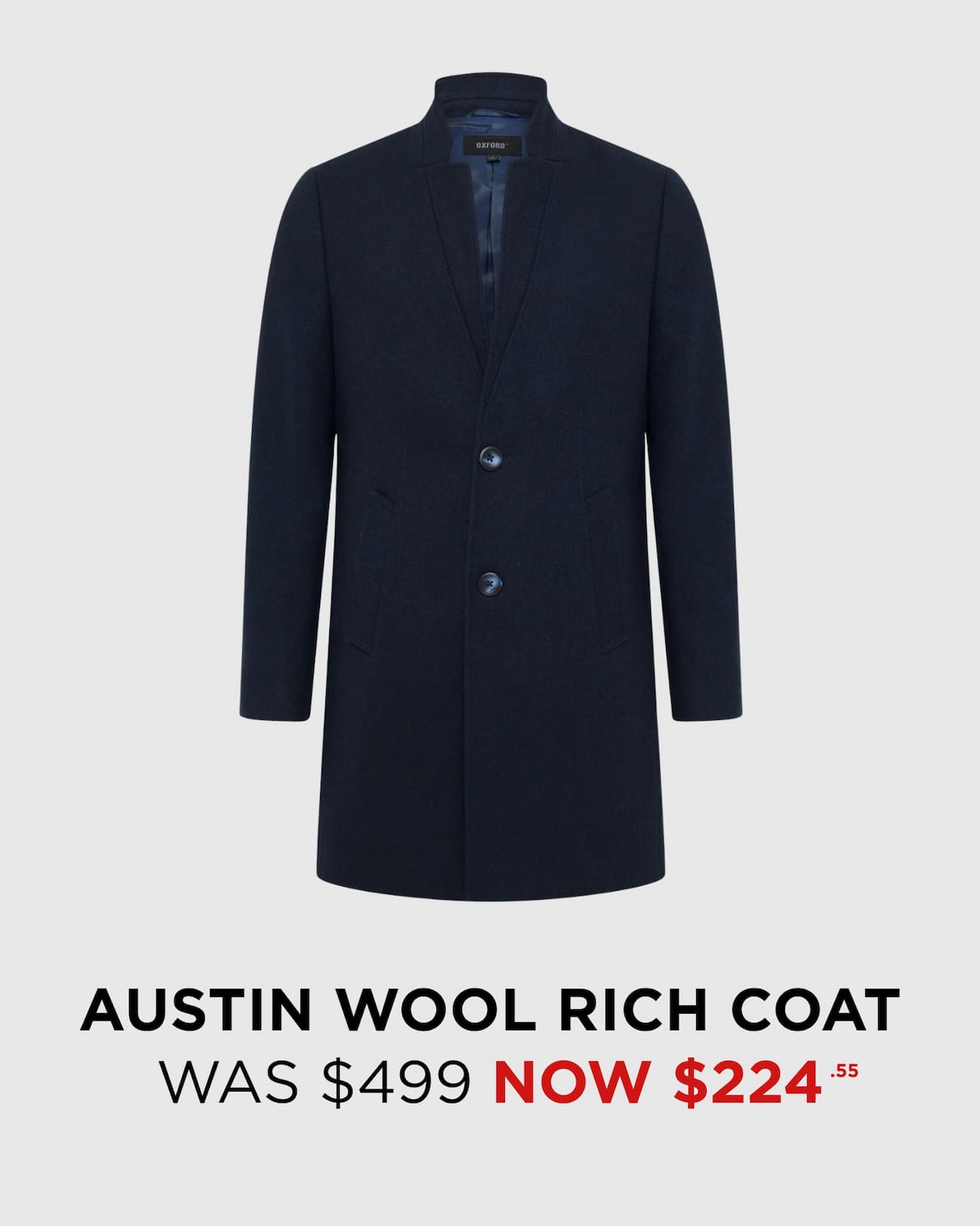 Austin Wool Rich Coat