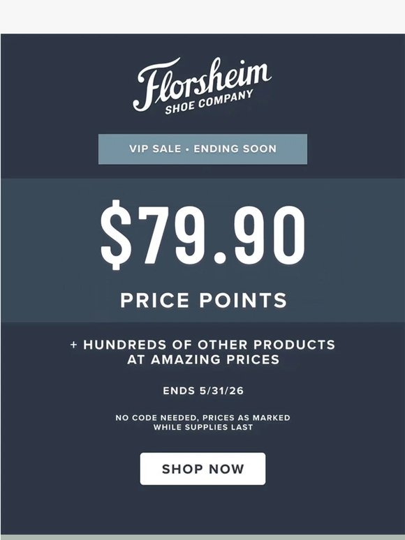 Premium shoes at standout prices 🔥