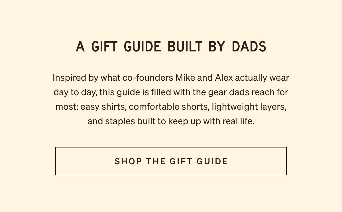 A Gift Guide Built By Dads