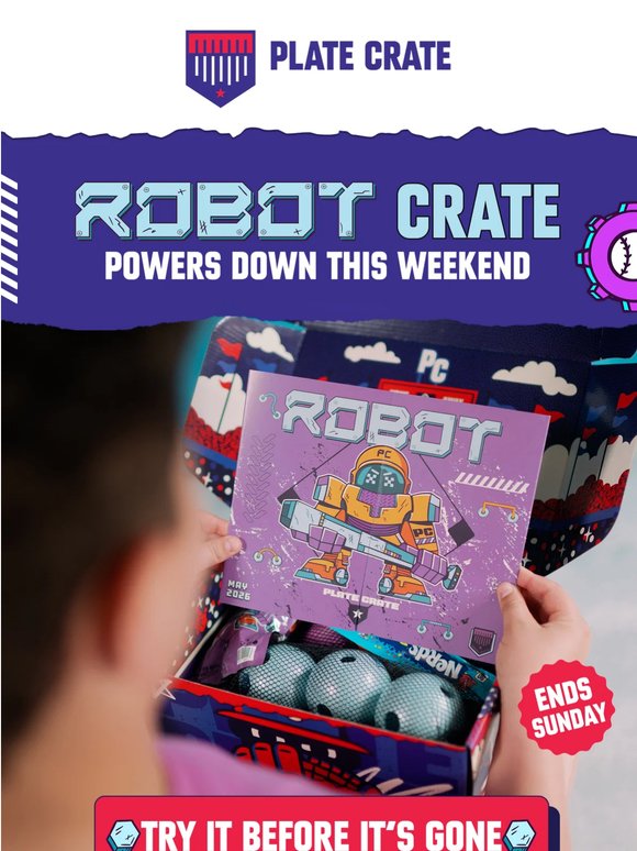 35% off the Robot Crate powers down this weekend