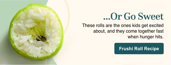 Frushi roll recipe
