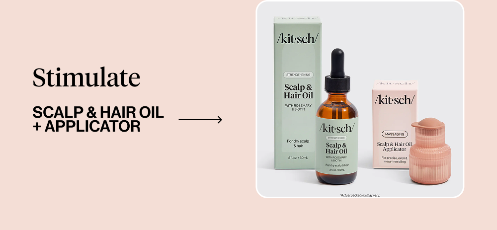 Stimulate. Scalp & hair oil.