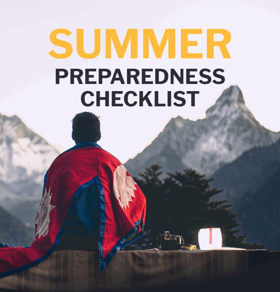 Summer Preparedness Checklist