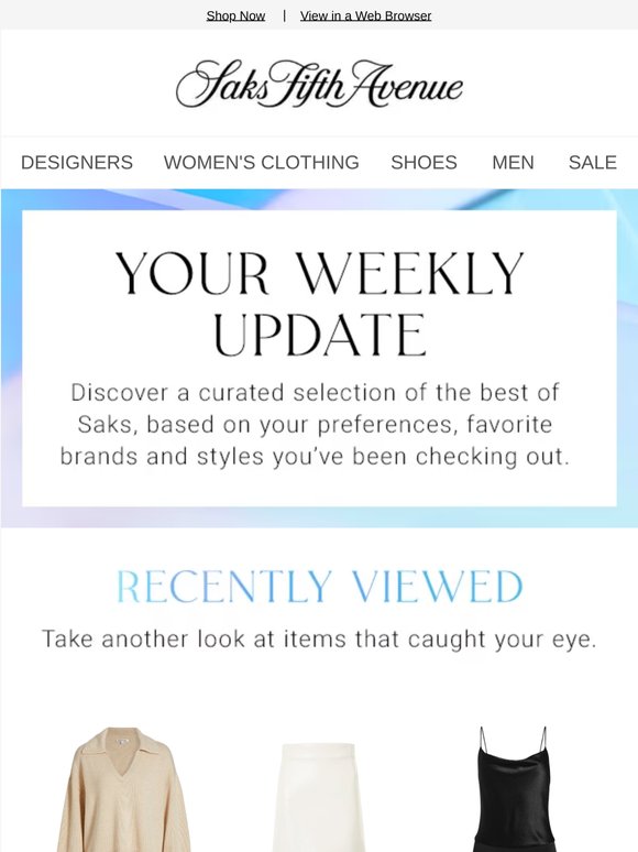 Here's your weekly update: don't forget your Reformation item & more