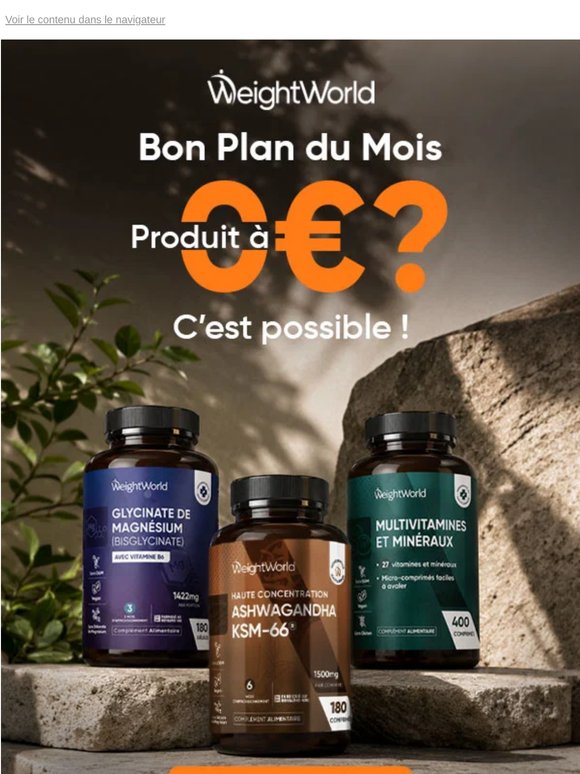 🛍️ Le bon plan du mois : Le 3e est à.. 0 €