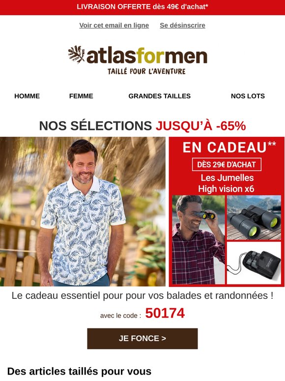 Jumelles Offertes dès 29€ d'achat 🎁