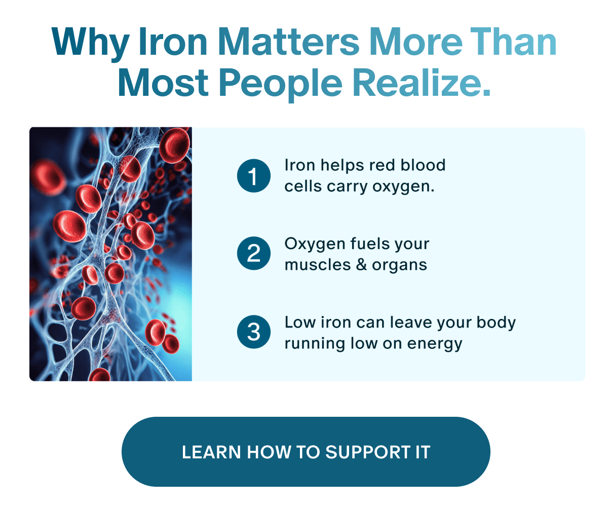 Why iron matters more than most people realize 