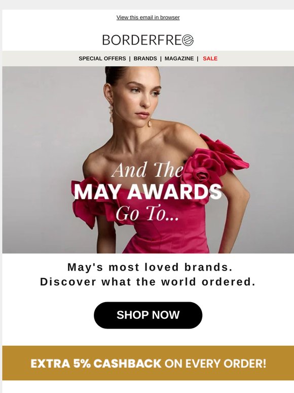 🏆 And May's fashion awards go to...