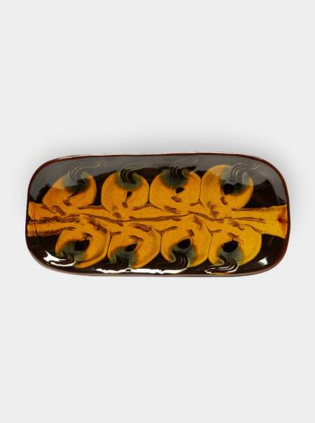 Slipware Oblong Platter