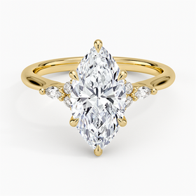 14K Yellow Gold Nadia Perfect Fit Diamond Ring