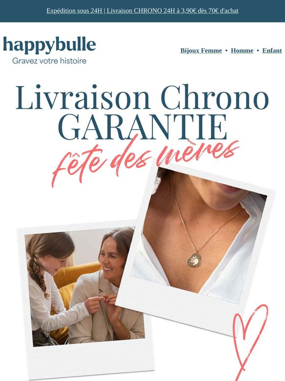 Livraison garantie fête des mères 💐