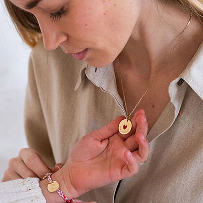 Pendentif personnalisé Atelier Wagram
