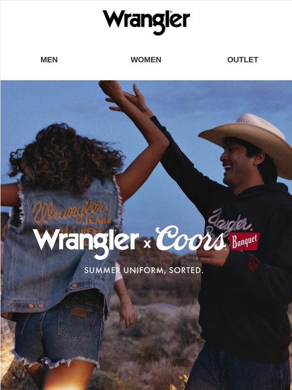 Wrangler x Coors: Jeans, Beer, Music