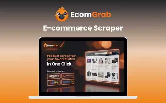 EcomGrab – E-commerce Scraper | Lifetime Access