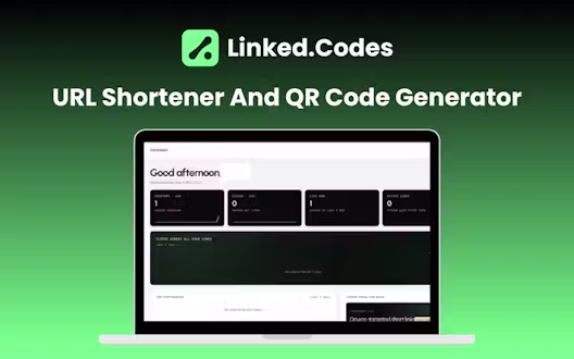 Linked.Codes – URL Shortener & QR Code Generator | Lifetime Access