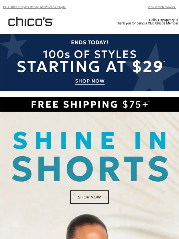 Shorts season is here