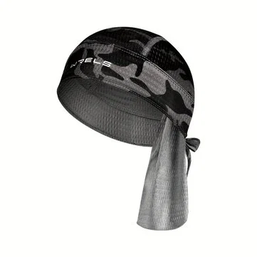 WERLS Cycling Beanie Quick-Dry Breathable Mesh Sports Head Wrap Headband Elasticity Lightweight Comfy Riding Cap for Men Women