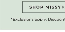 Shop Missy New Arrivals