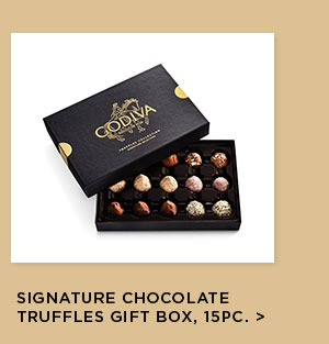 Signature Chocolate Truffles Gift Box, 15pc.
