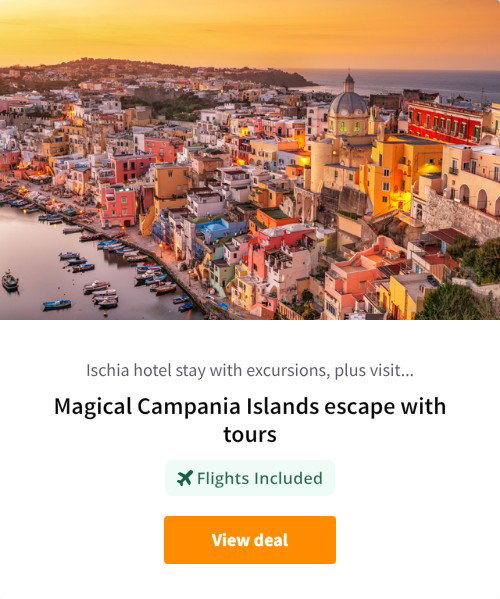 Magical Campania Islands escape with tours