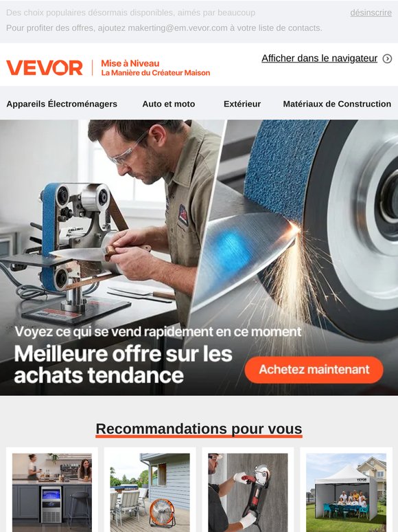 🔥 Meilleures ventes en solde