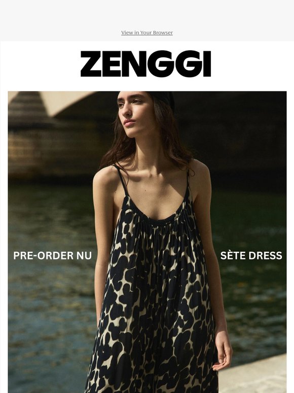 Pre-Order Nu: Sète dress