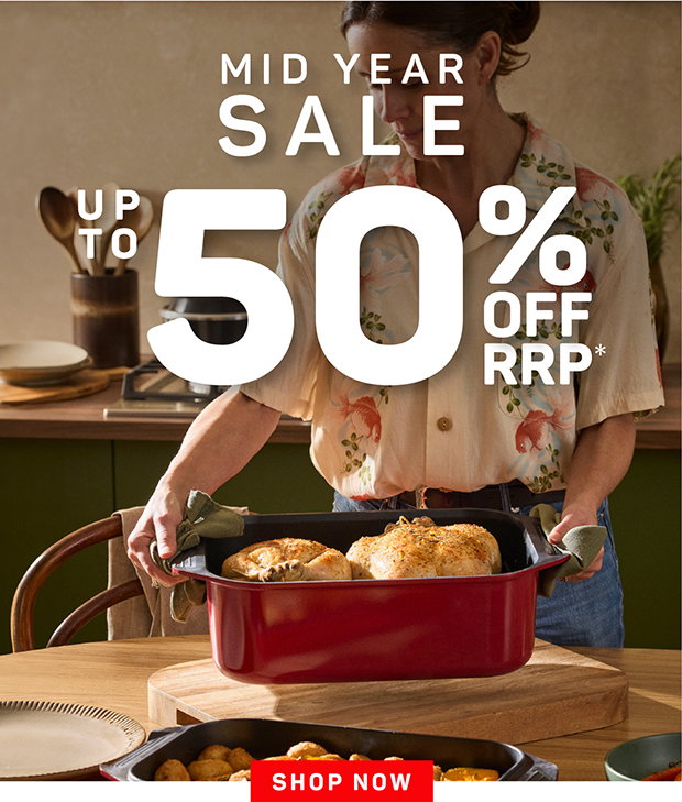 Mid Year Sale: Up to 50% off RRP*