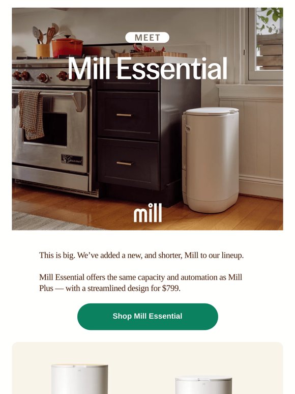 Introducing Mill Essential