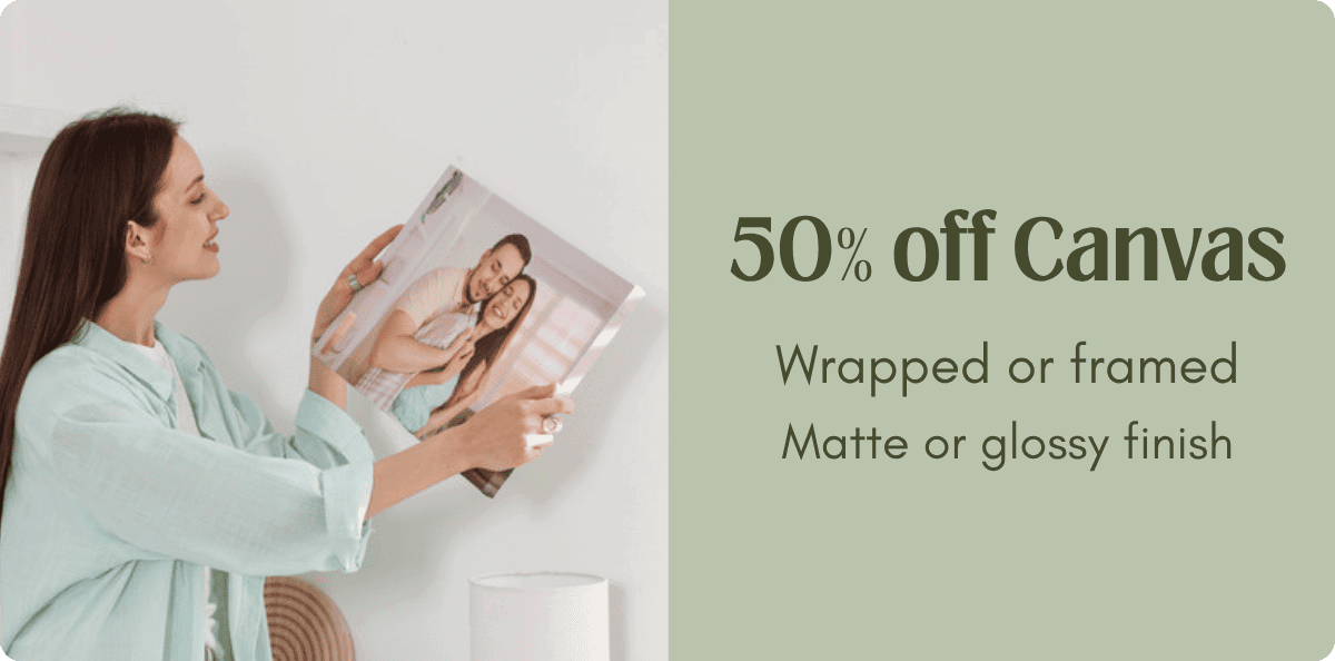 Shop 50% off canvas prints