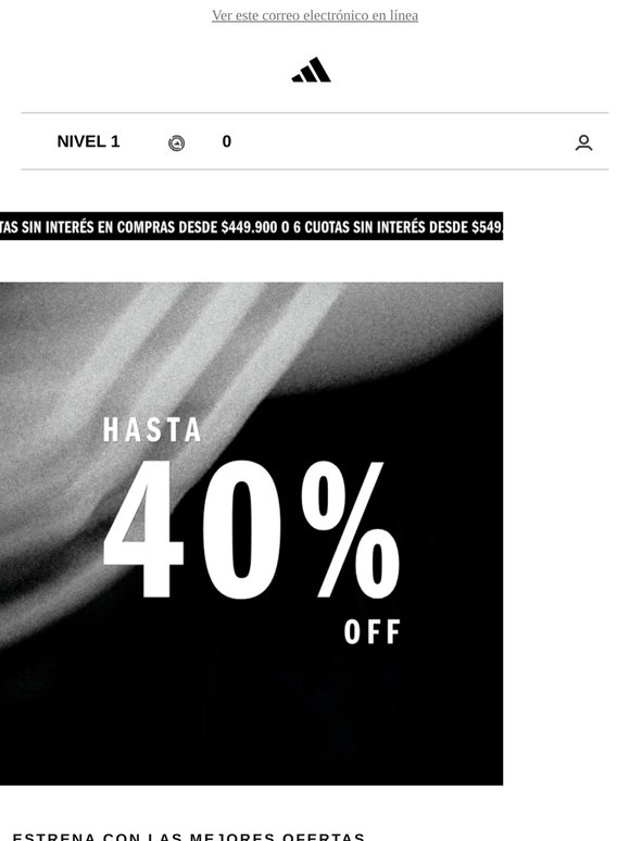 Ahorra ya: Hasta 40% OFF