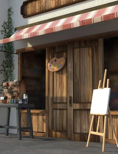 Boutique Front Art