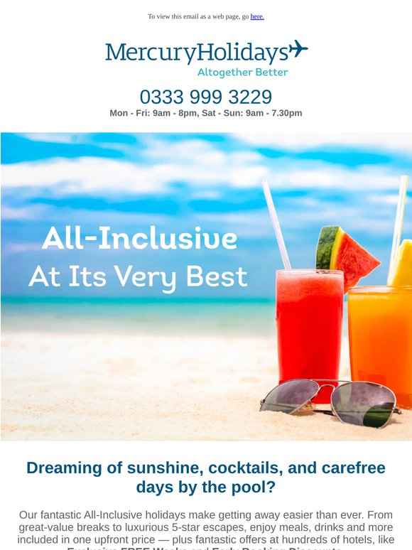 All-Inclusive Bliss - From Only £335pp! 🏝️🏖️🍹
