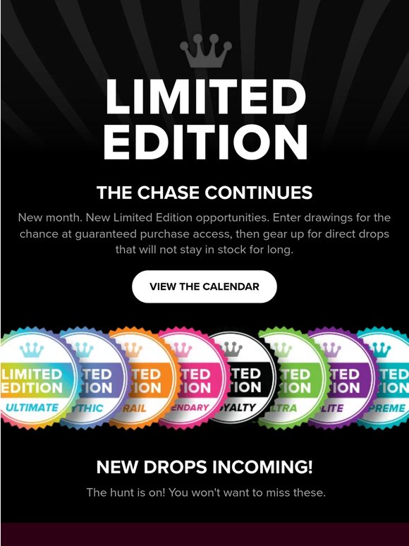 June Limited Edition Lineup