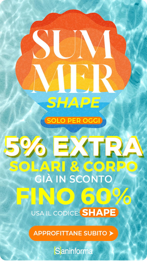 Codice SHAPE: -5% Extra sui prodotti selezionati