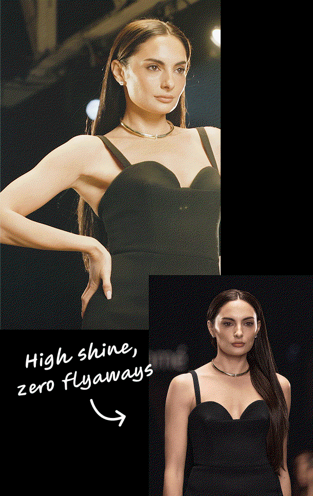 High shine zeop flyaways