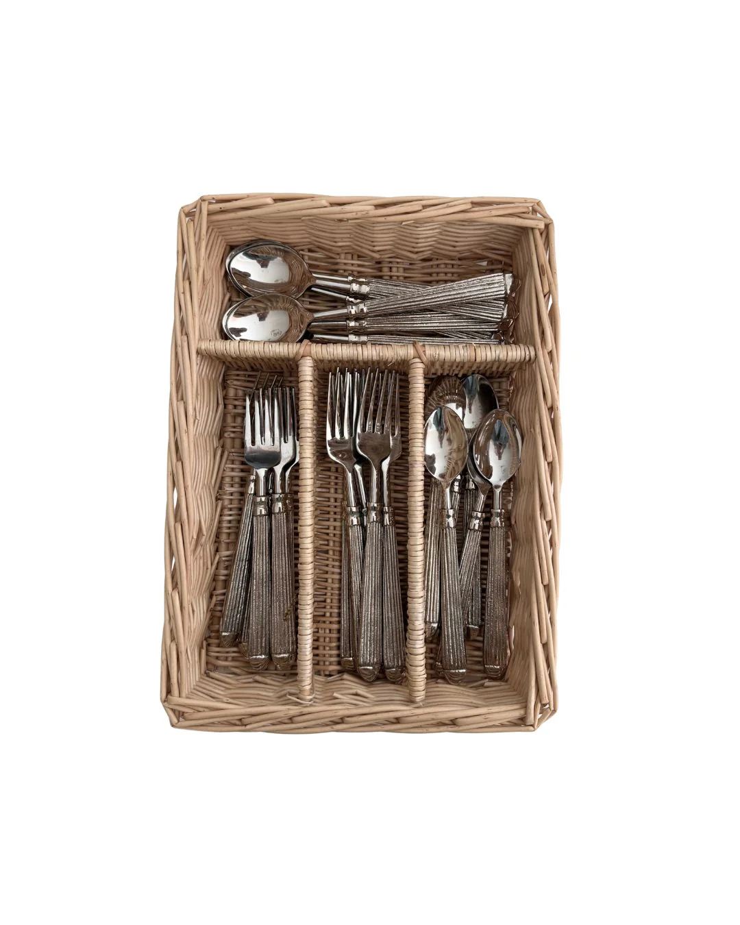 Image of Heirloom Wicker Cutlery Tray