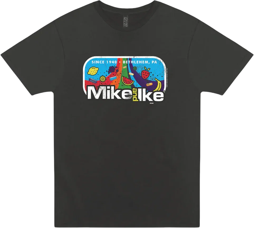 Retro Rainbow Mike and Ike T-Shirt